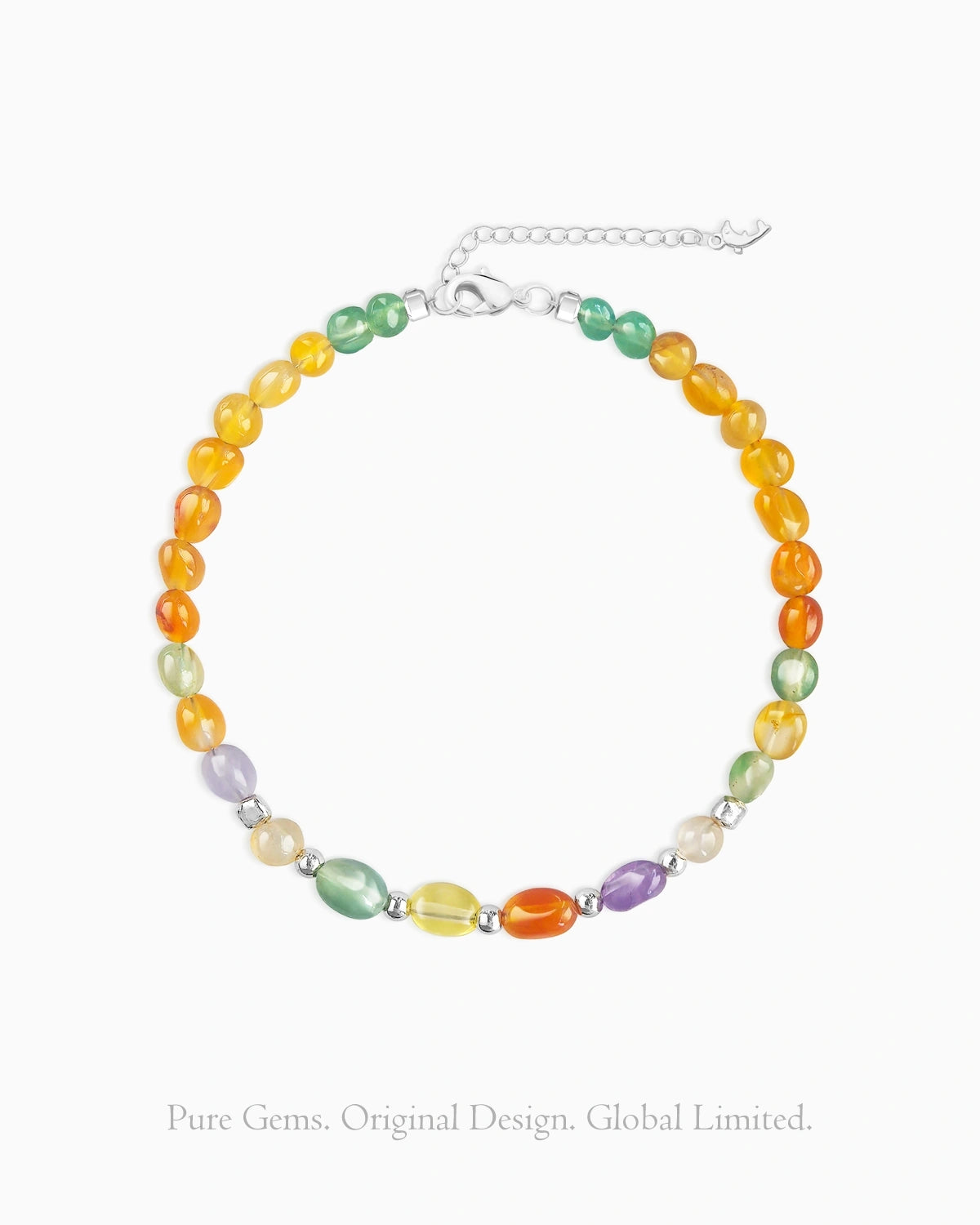 red agate freeform bracelet