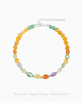 red agate freeform bracelet