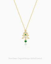 Christmas Tree Gold Necklace – Renewal & Joy