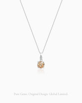 Citrine Silver Necklace – Abundance & Positivity