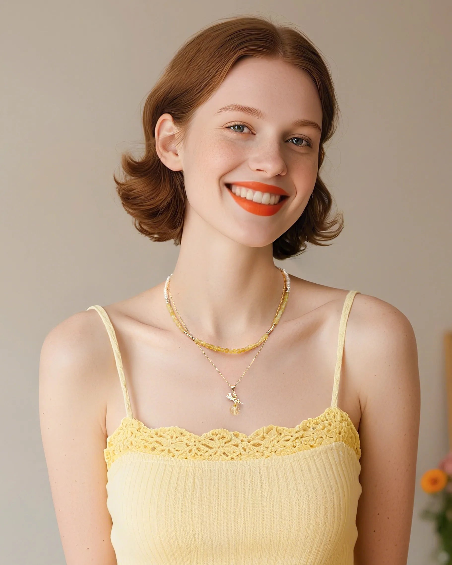 critine fairy pendant necklace set | HALO IN STYLE