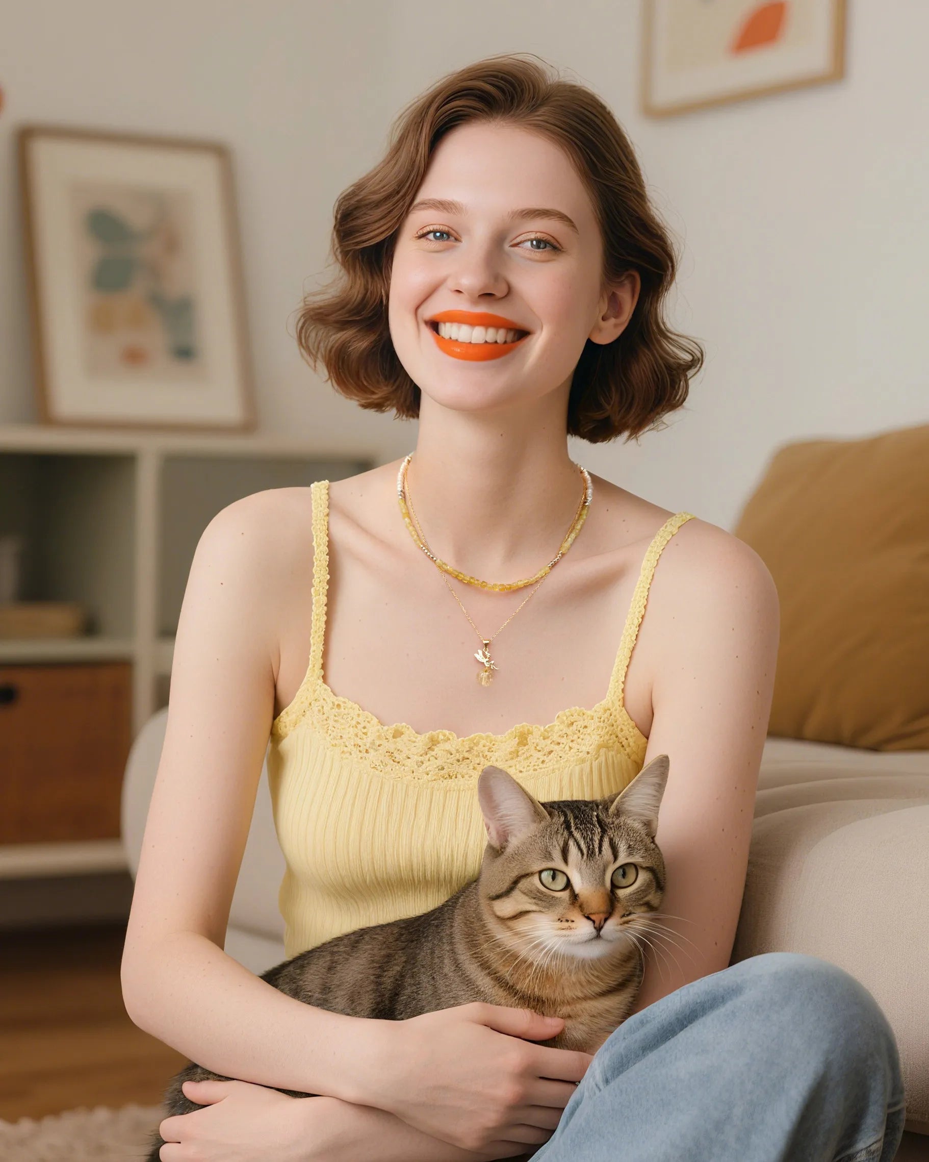 critine fairy pendant necklace set | HALO IN STYLE