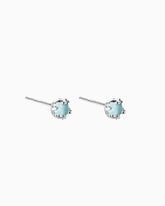 Moonstone Chic Stud Earrings