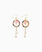 Tourmaline Mist Drop Earrings | October Birthstone Jewelry