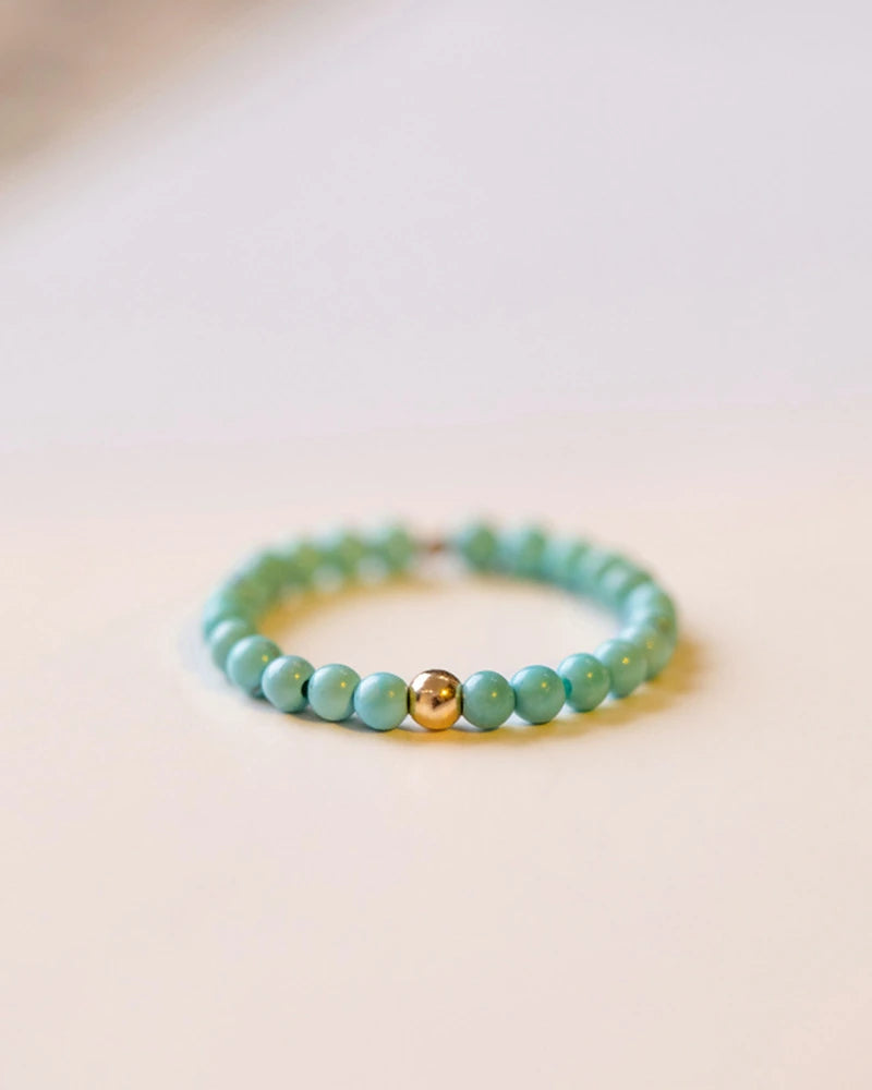 Turquoise Grace Beaded Ring
