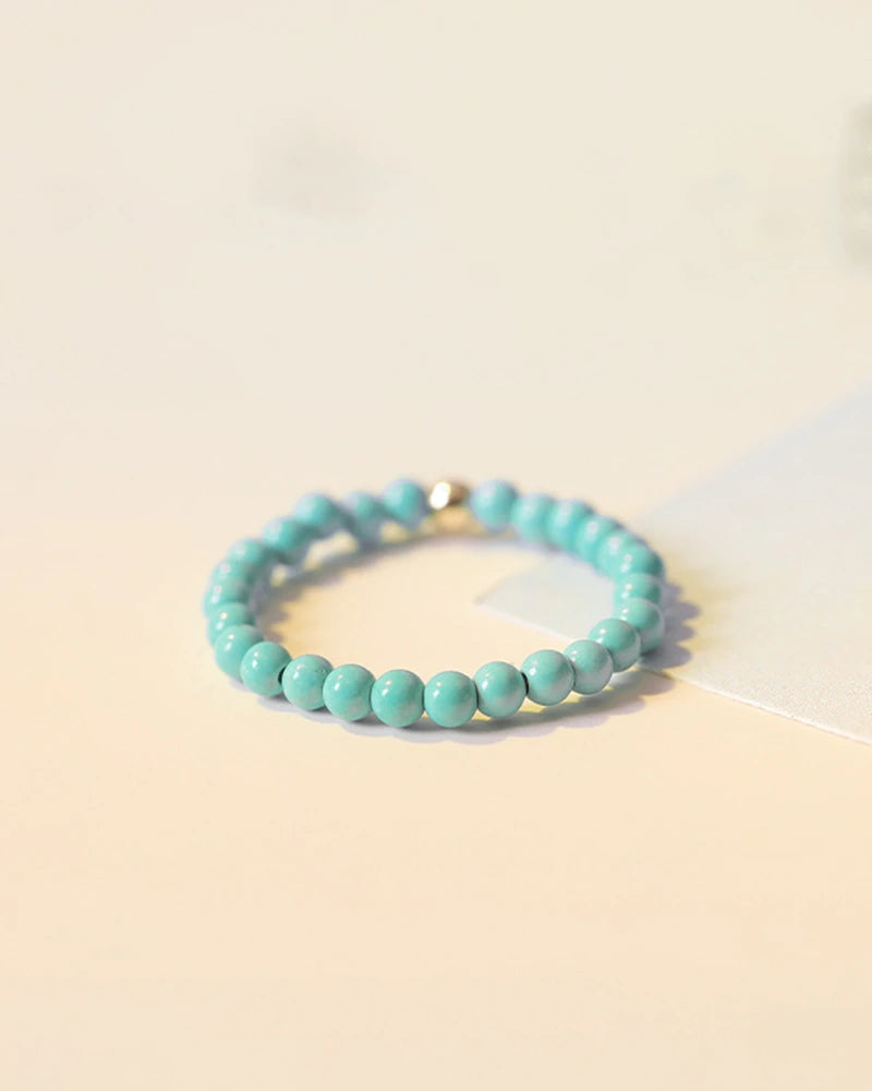 Turquoise Grace Beaded Ring