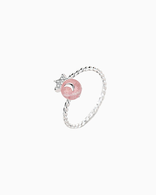 Gemstone Sterling Silver Ring – Love & Transformation