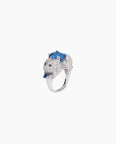Birthstone Silver Ring – Wisdom & Truth