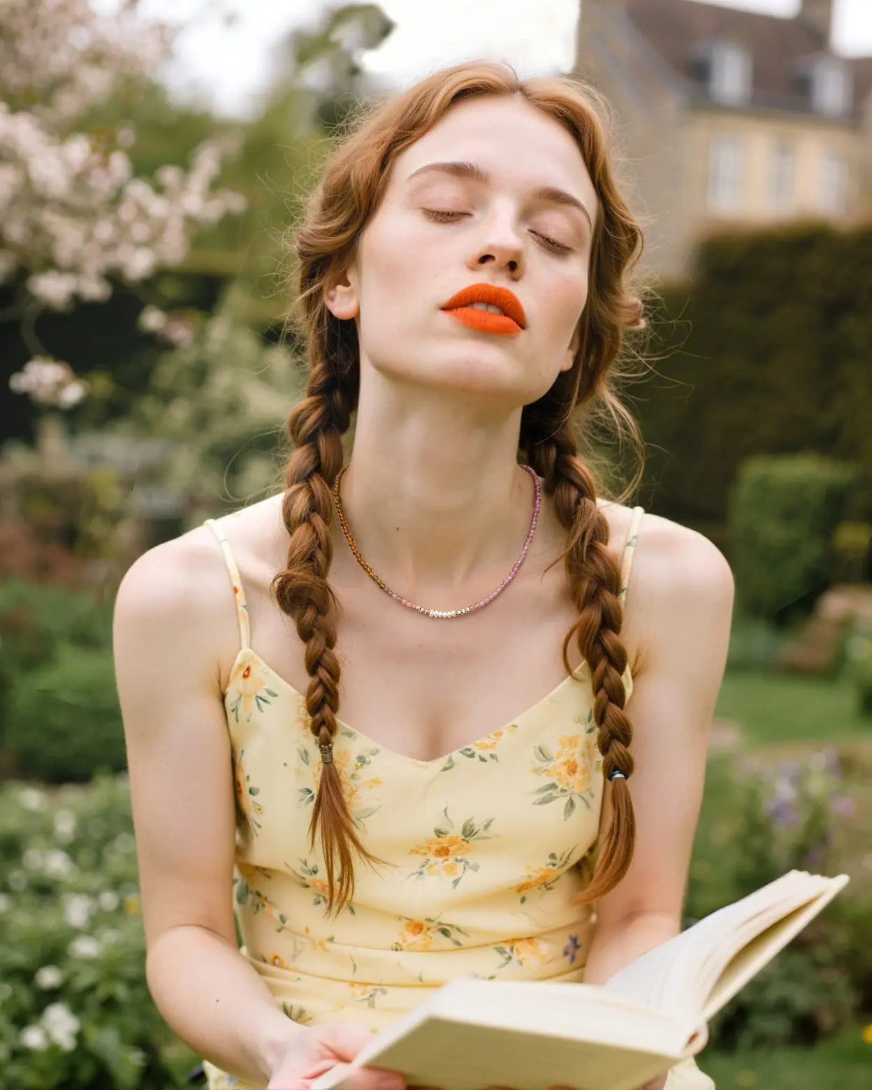 Tourmaline Rainbow Beaded Necklace