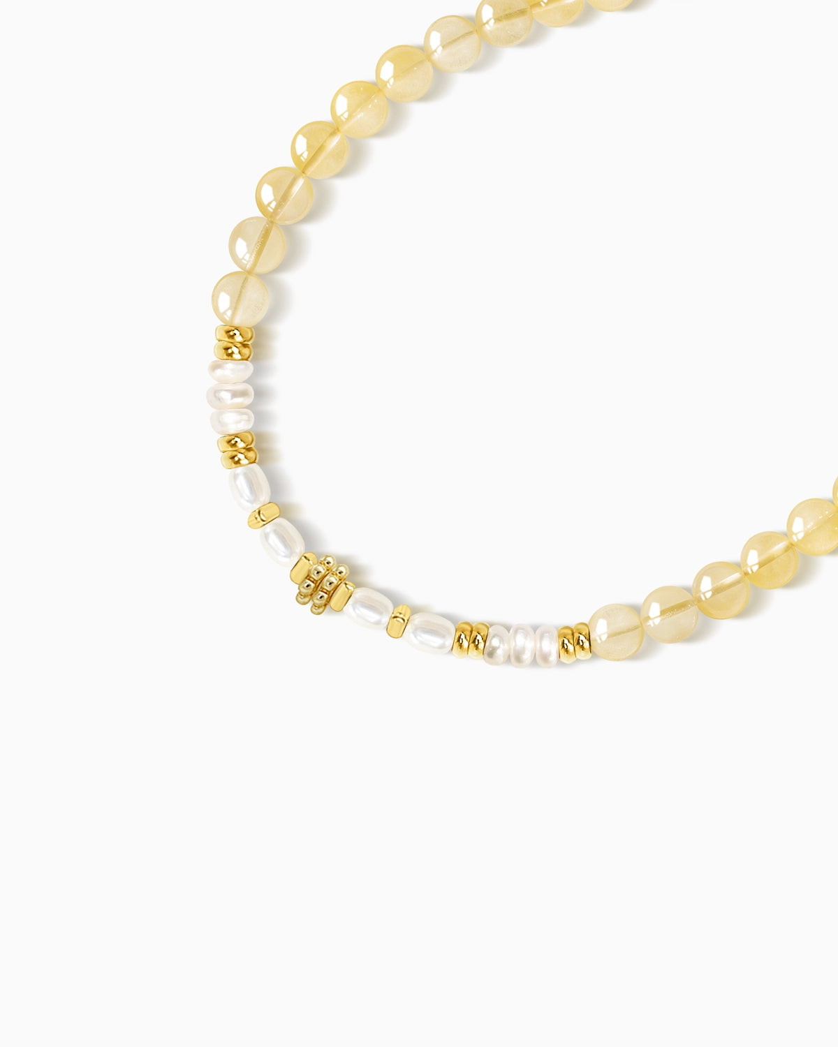 citrine beaded bracelet – november birthstone