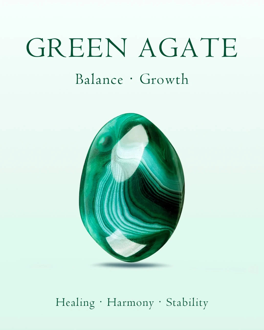 May Birthstone Meaning – Green Agate Symbolizes Growth and Love