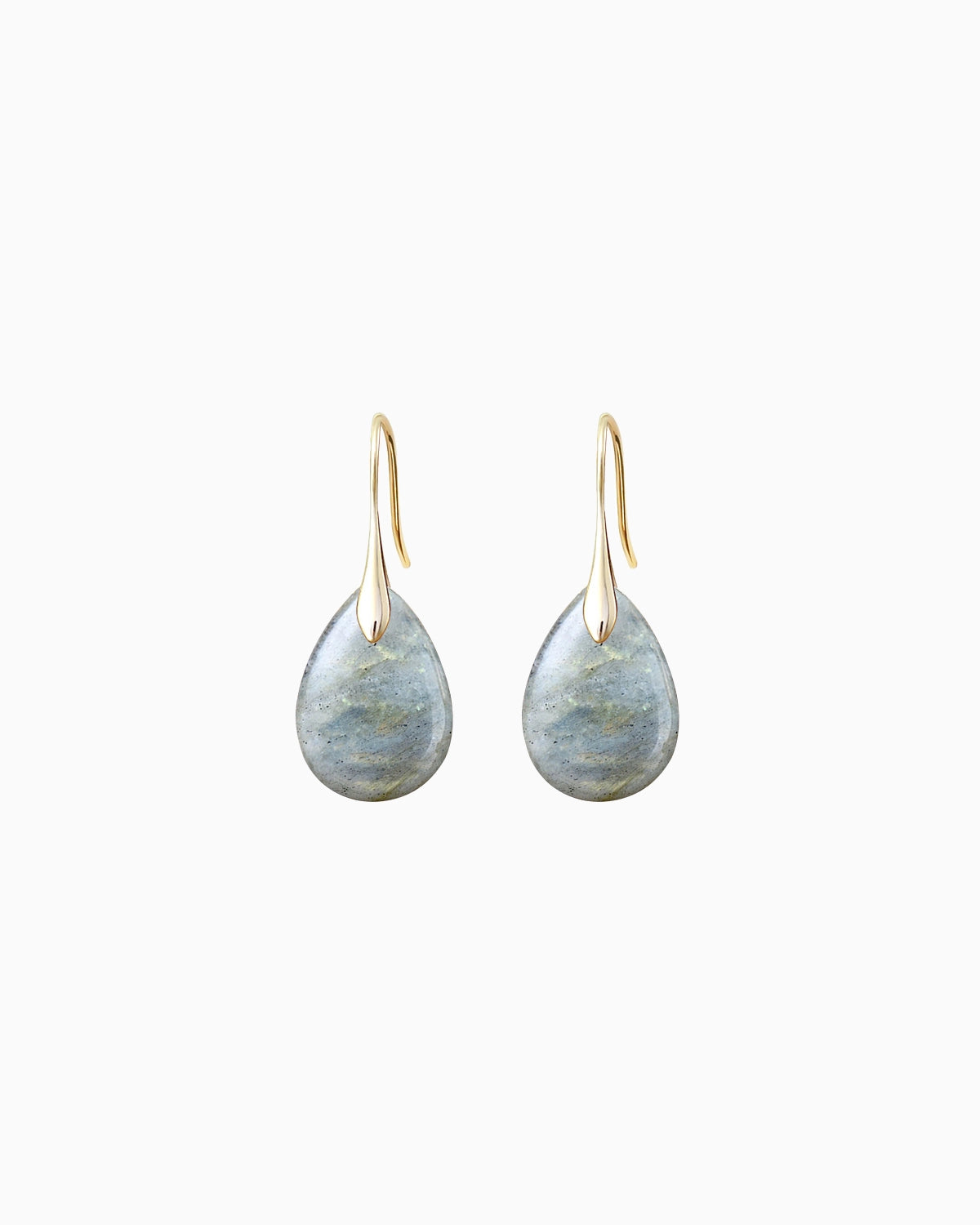 labradorite drop earrings