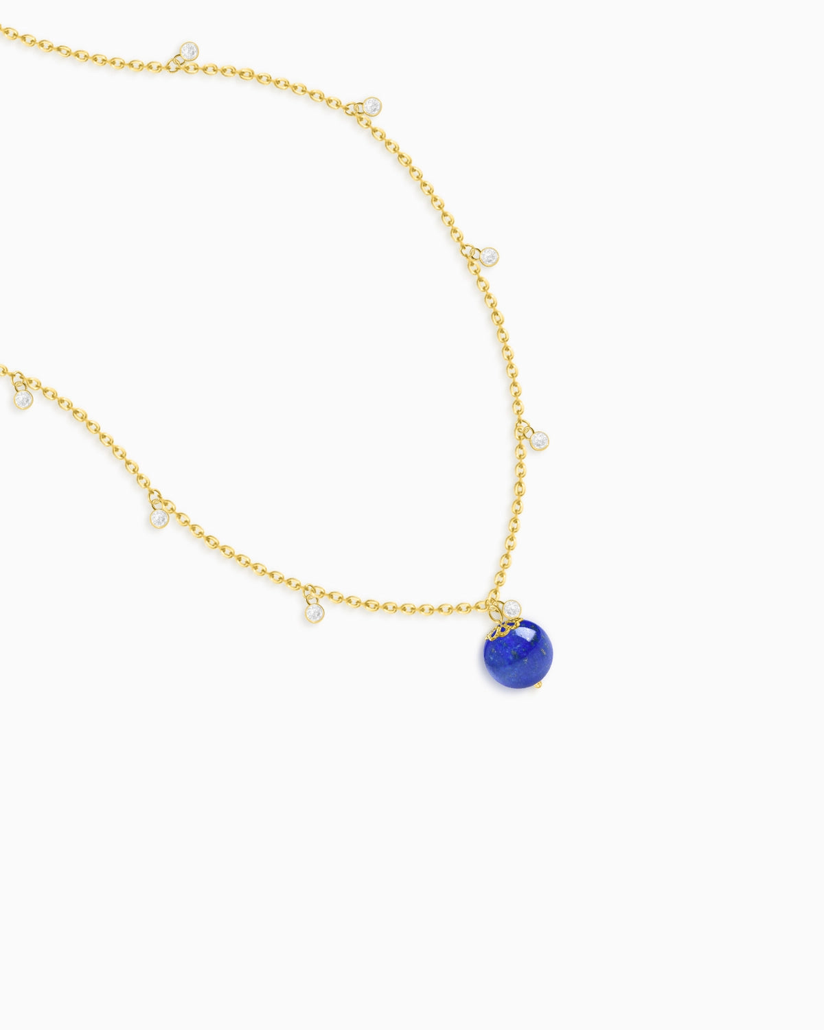 lapis lazuli Pendant Necklace detail