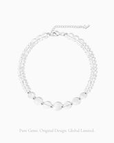 moonstone and clear quartz beaded bracelet – june gemstone jewelry