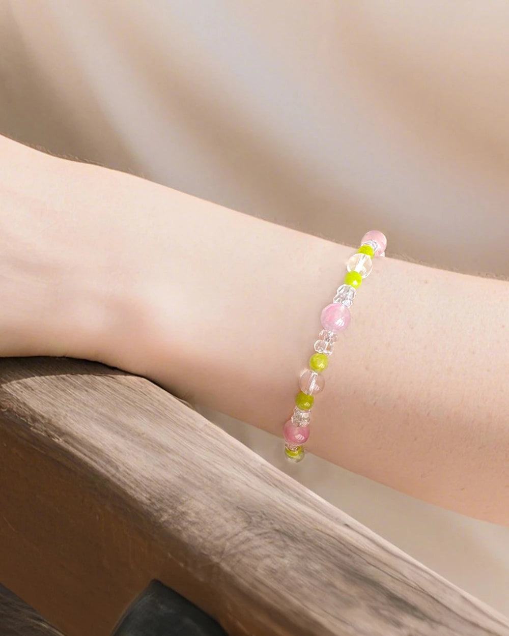 peridot beaded bracelet – jewelry for august birthday