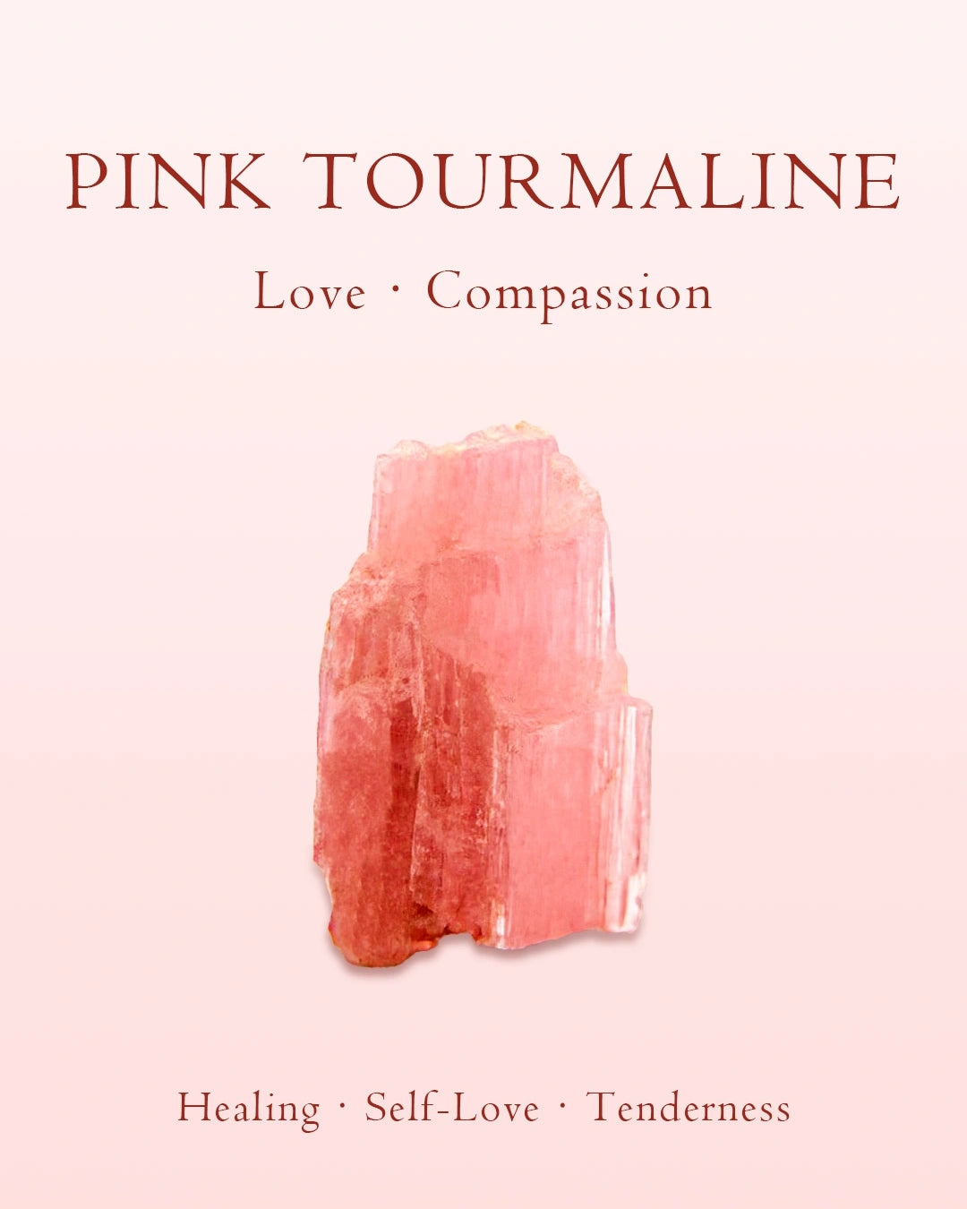 October Birthstone Meaning – Pink Tourmaline Represents Love and Emotional Healing