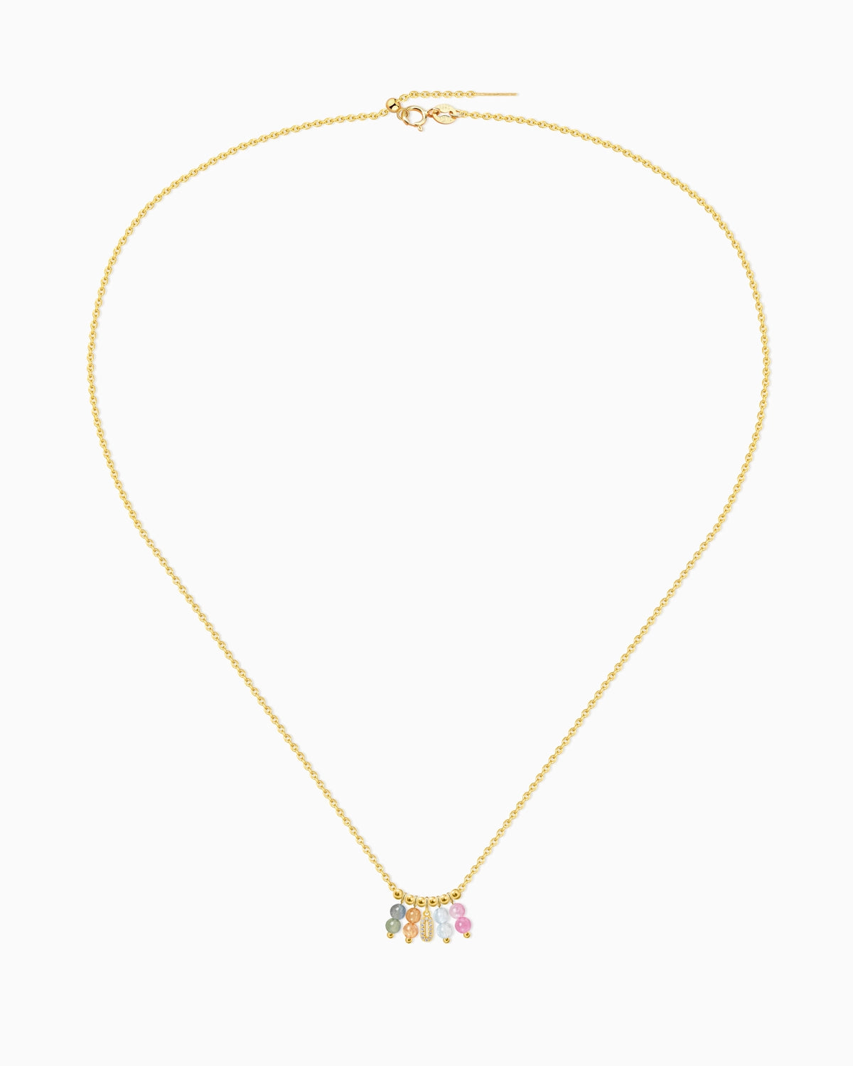 tourmaline charm necklace