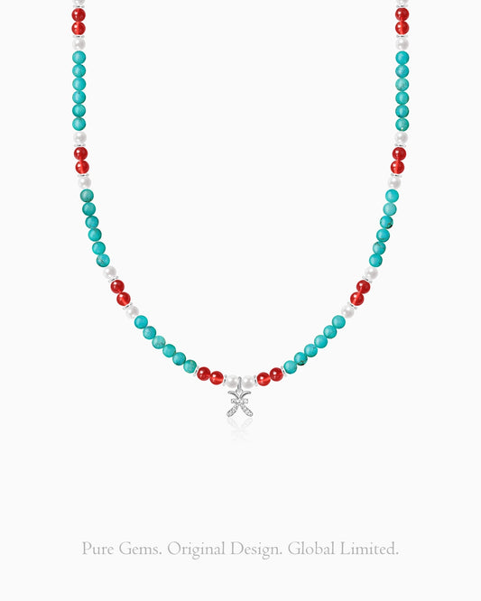 turquoise beaded necklace