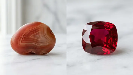 Red Agate vs. Ruby: Which July Birthstone Speaks to You?