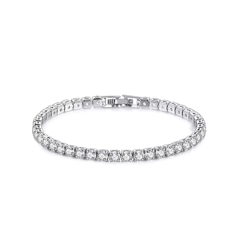 925 Silver Moissanite Bracelet