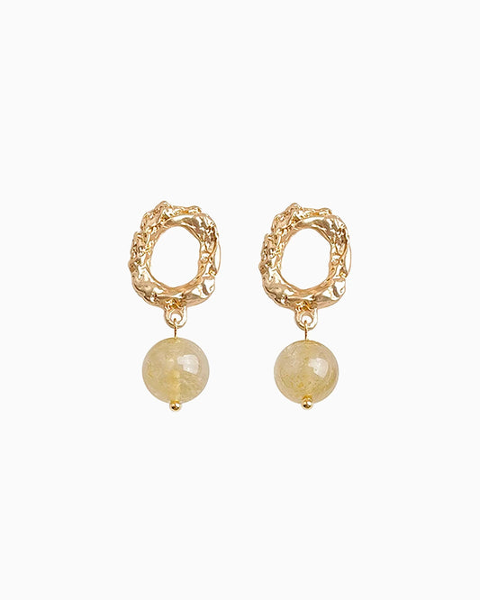 ブラックオニキス スターリングシルバー イヤリング – グラウンディングと強さ