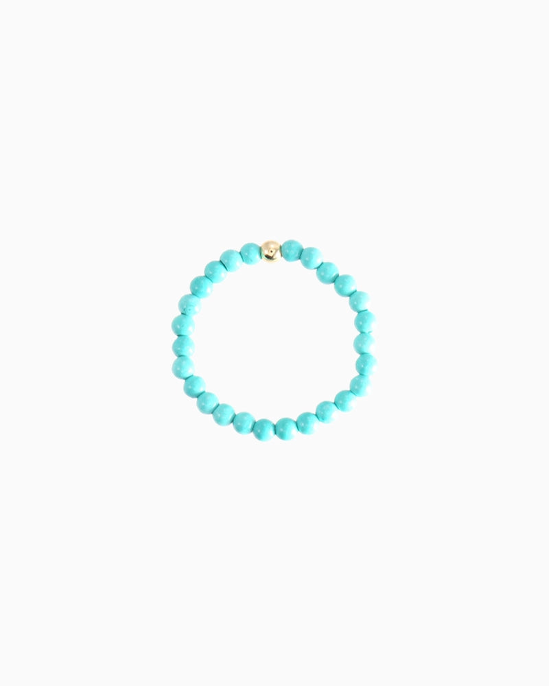 Turquoise Grace Beaded Ring