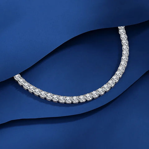 925 Silver Moissanite Bracelet