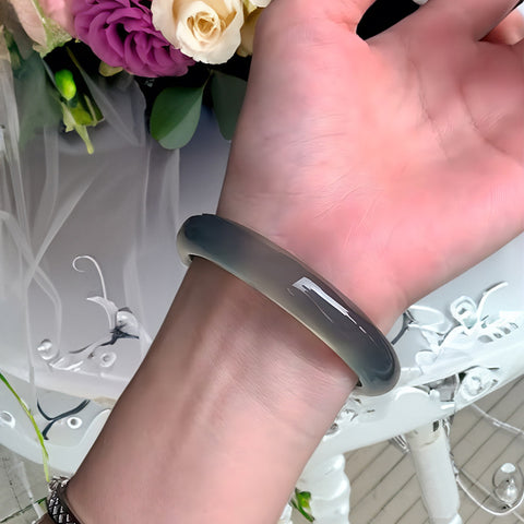 Curry Blue High-Ice Agate Bracelet