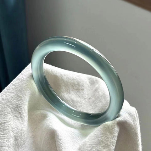 Curry Blue High-Ice Agate Bracelet