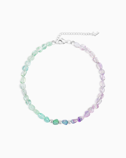 Green Fluorite Sterling Silver Bracelet – Growth & Renewal